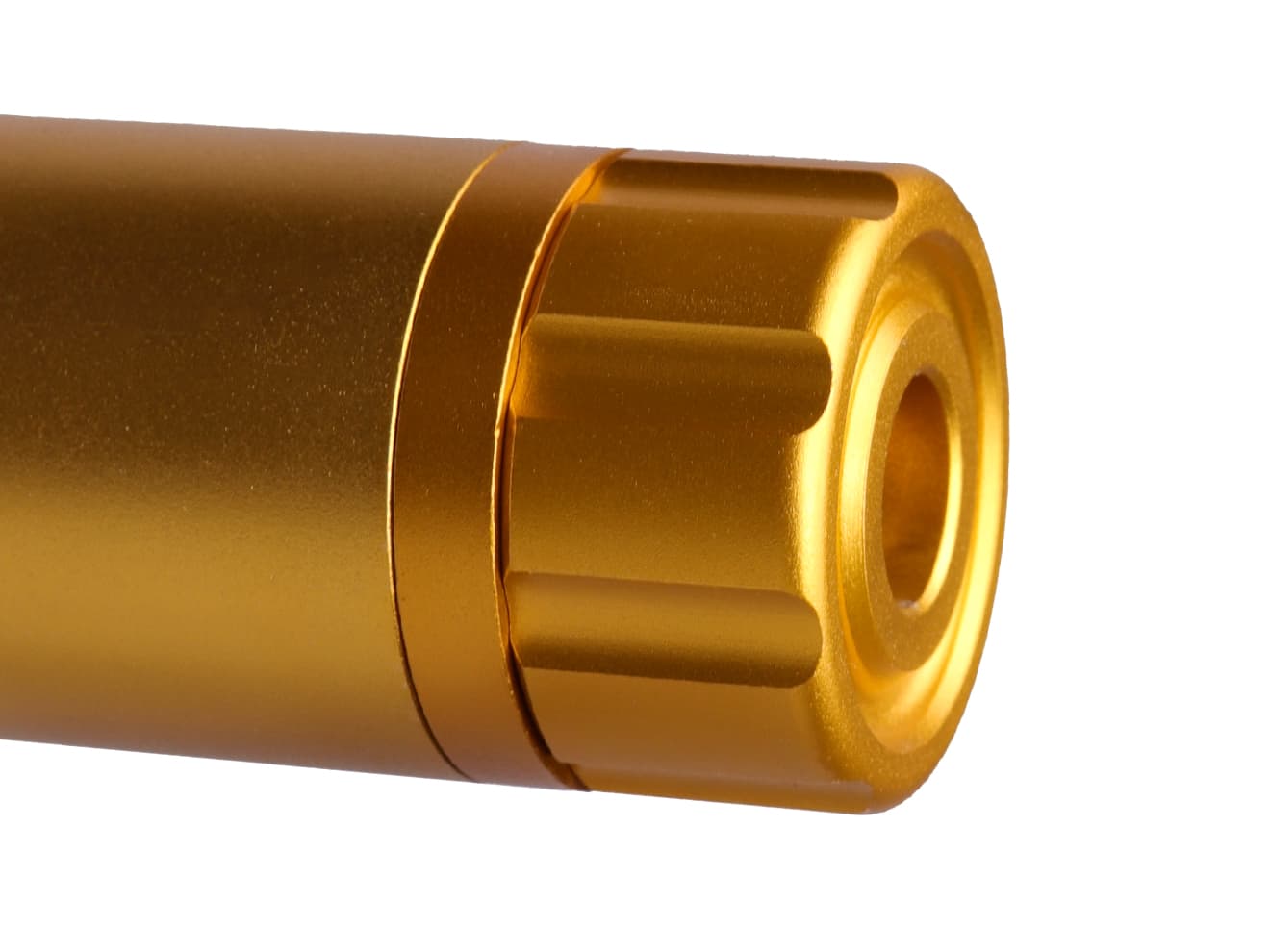 SLONG AIRSOFT アルミCNC スパイラルフルート アウターバレル VSR-10 [カラー：ブラック / ゴールド / レッド / シルバー]