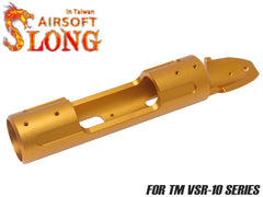 SLONG AIRSOFT アルミCNC デュアルサイド レシーバー VSR-10 [カラー：BK / GOLD / RED / SILVER]