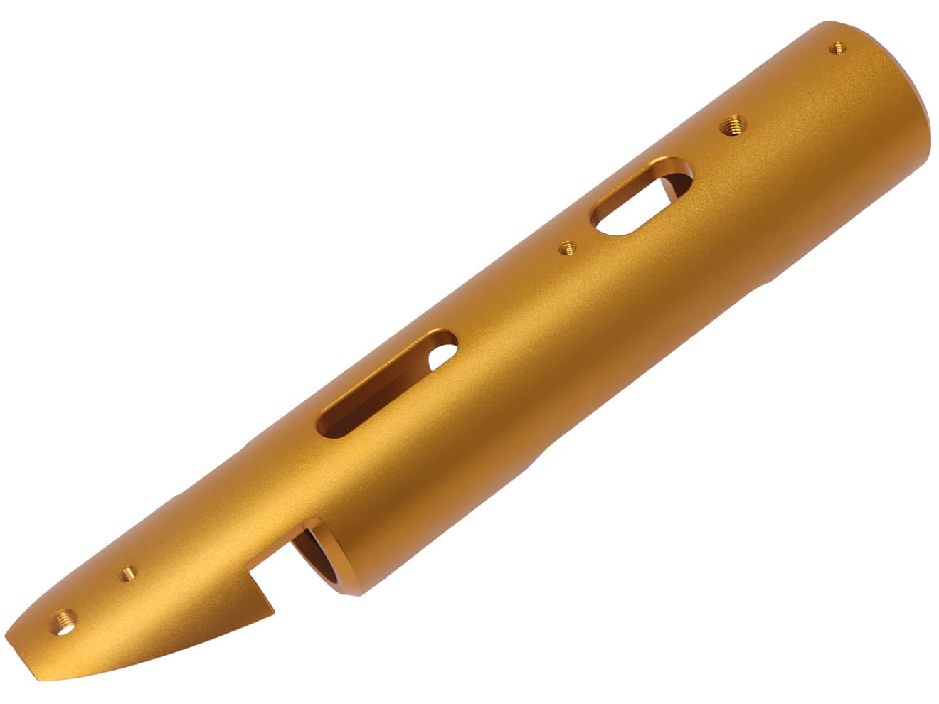 SLONG AIRSOFT アルミCNC デュアルサイド レシーバー VSR-10 [カラー：BK / GOLD / RED / SILVER]