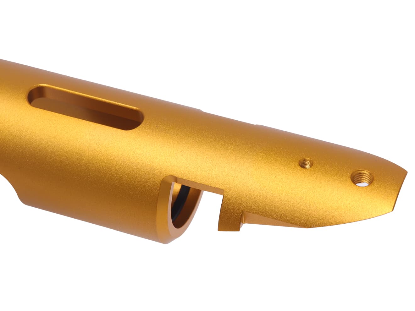 SLONG AIRSOFT アルミCNC デュアルサイド レシーバー VSR-10 [カラー：BK / GOLD / RED / SILVER]