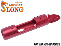 SLONG AIRSOFT アルミCNC デュアルサイド レシーバー VSR-10 [カラー：BK / GOLD / RED / SILVER]