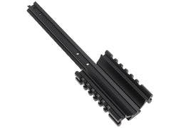 SLONG AIRSOFT アルミCNC トリプルレール スコープマウント VSR-10 [カラー：ブラック / ゴールド / レッド]