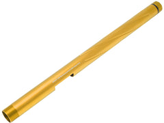 SLONG AIRSOFT アルミCNC スパイラルフルート アウターバレル 465mm for VSR-10 [カラー：ブラック / ゴールド / レッド / シルバー]