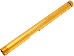 SLONG AIRSOFT アルミCNC スパイラルフルート アウターバレル 365mm for VSR-10 [カラー：ブラック / ゴールド / レッド / シルバー]