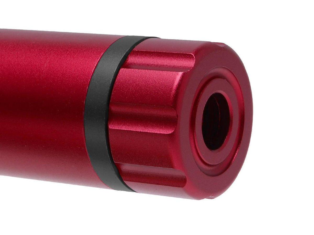 SLONG AIRSOFT アルミCNC スパイラルフルート アウターバレル 365mm for VSR-10 [カラー：ブラック / ゴールド / レッド / シルバー]