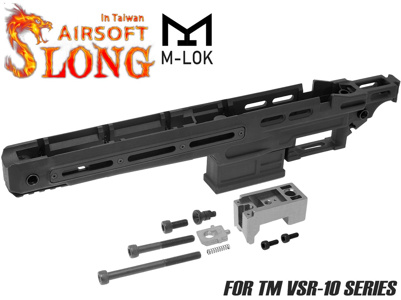 SLONG AIRSOFT TSR-100 タクティカルストック VSR-10 [カラー：BK / OD