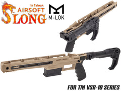 SLONG AIRSOFT CSR-100 タクティカル ライフルボディキット w /  TFストック for VSR-10 [カラー：BK / OD / TAN]