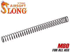 SLONG AIRSOFT AEG ピアノ鋼線 メインスプリング M80 [強さ：M80 / M90 / M100]