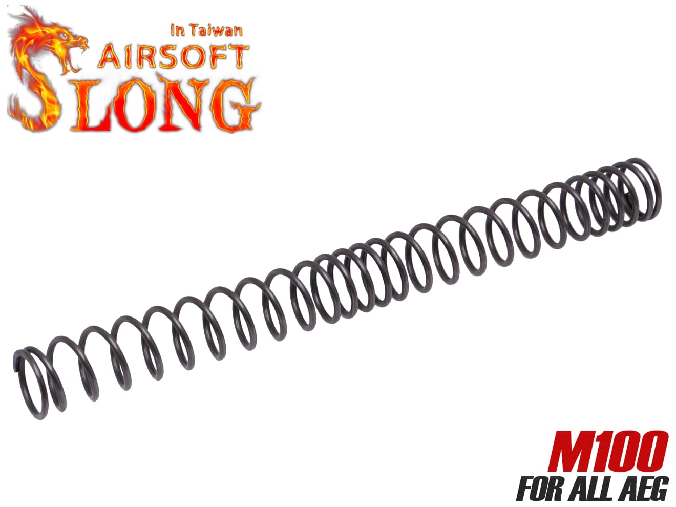 SLONG AIRSOFT AEG ピアノ鋼線 メインスプリング M80 [強さ：M80 / M90 / M100]