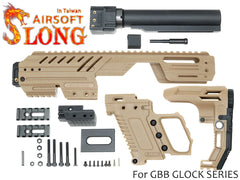 SLONG AIRSOFT MPG-KRISS XI コンバージョンキット for G17 / G18C / G22 / G34 [カラー：ブラック / TAN]