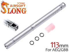 SLONG AIRSOFT AEG / GBB Φ6.03 ストーム インナーバレル w / GBBパッキン [サイズ：84mm / 100mm / 113mm / 138mm / 155mm / 200mm / 248mm / 300mm / 370mm / 410mm]