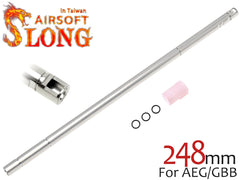 SLONG AIRSOFT AEG / GBB Φ6.03 ストーム インナーバレル w / GBBパッキン [サイズ：84mm / 100mm / 113mm / 138mm / 155mm / 200mm / 248mm / 300mm / 370mm / 410mm]