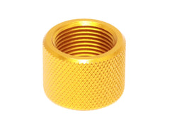 SLONG AIRSOFT 11mmCW→14mmCCW サイレンサーアダプターC [カラー：ブラック / ゴールド]