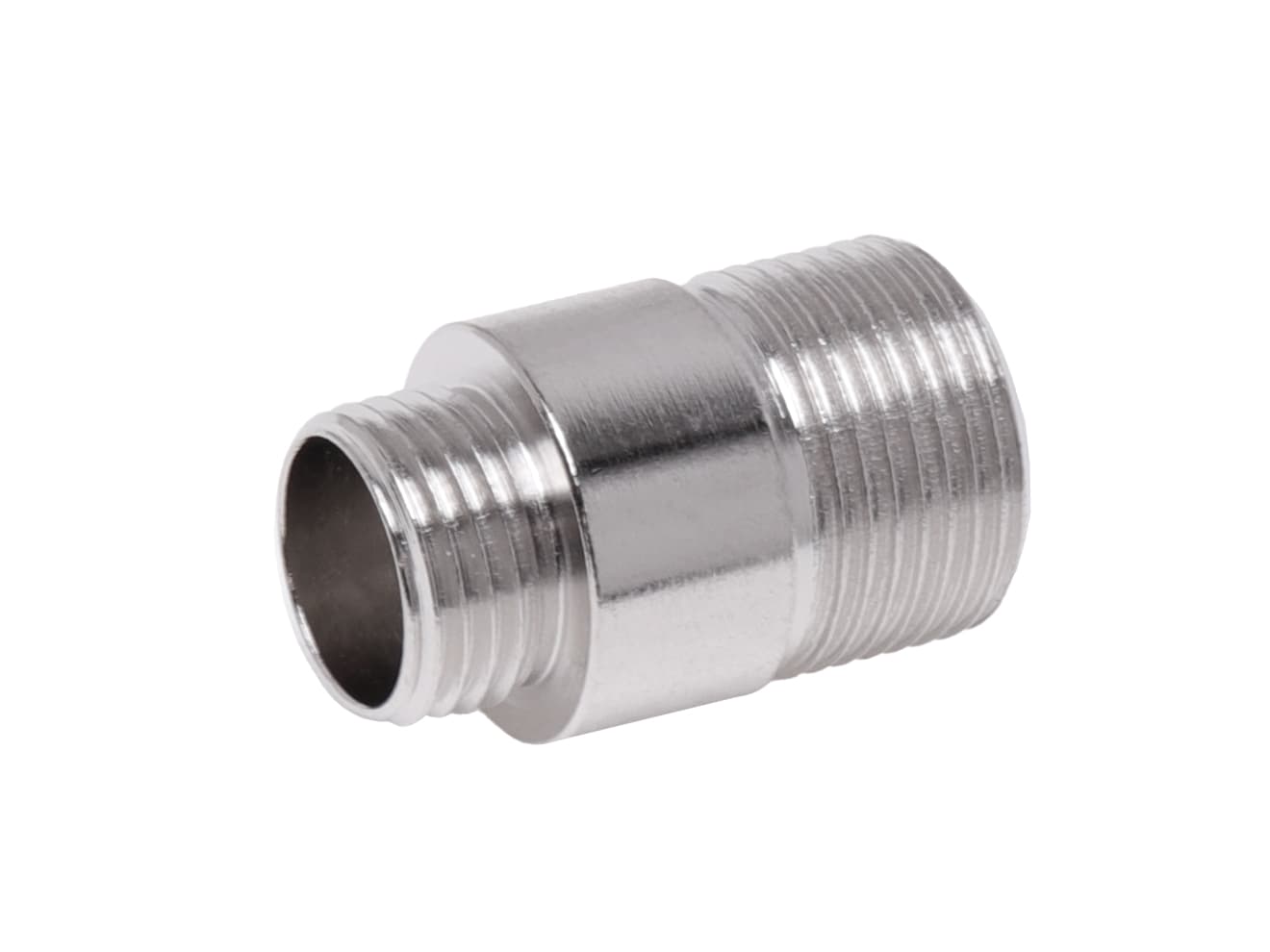 SLONG AIRSOFT 11mmCW→14mmCCW スチール サイレンサーアダプター [カラー：BK / SV]