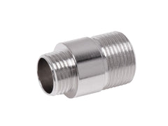 SLONG AIRSOFT 11mmCW→14mmCCW スチール サイレンサーアダプター [カラー：BK / SV]