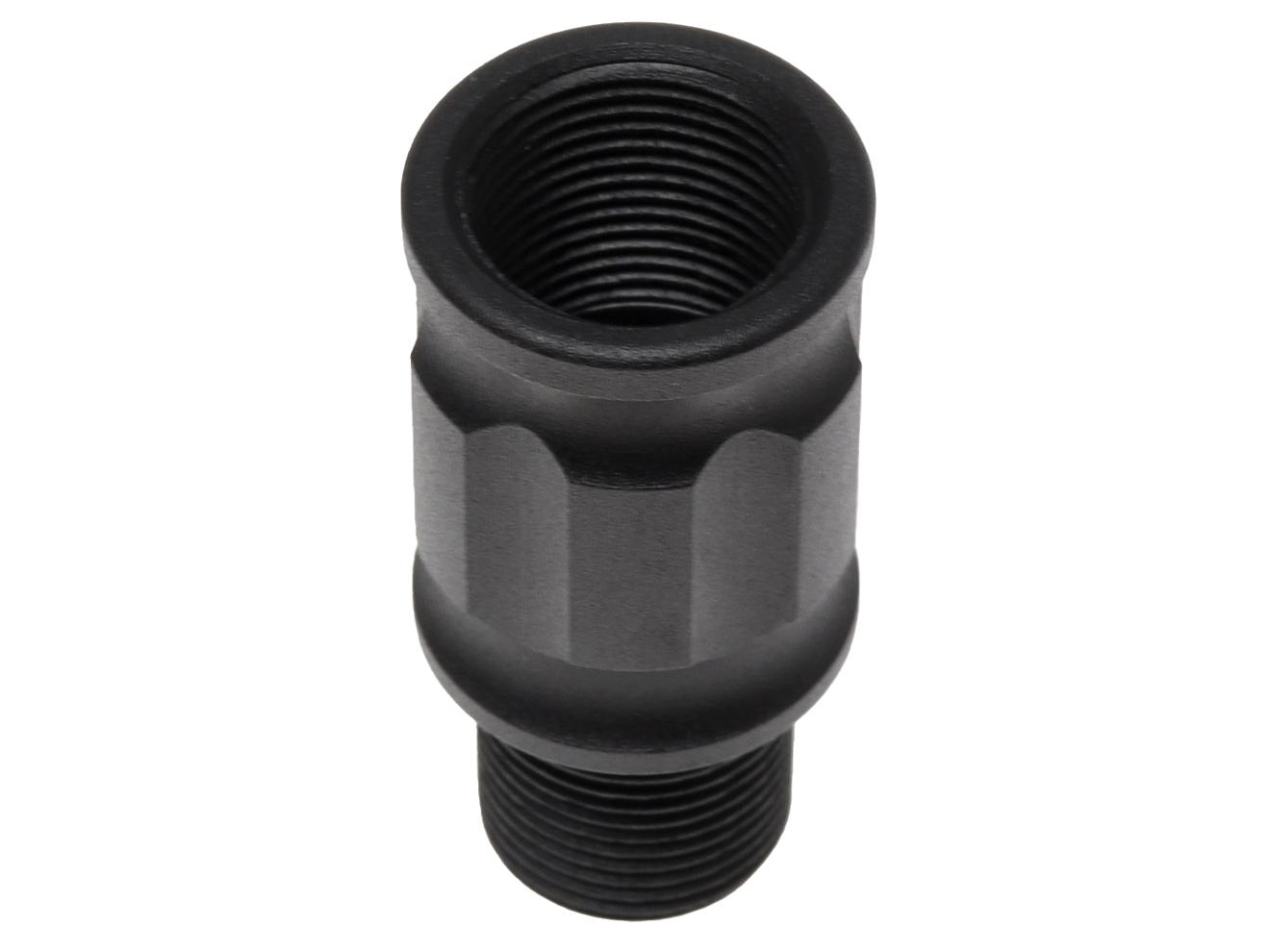 SLONG AIRSOFT バレルエクステンション 26mm 14mm逆ネジ/14mm逆ネジ [タイプ：A / B / C / D]