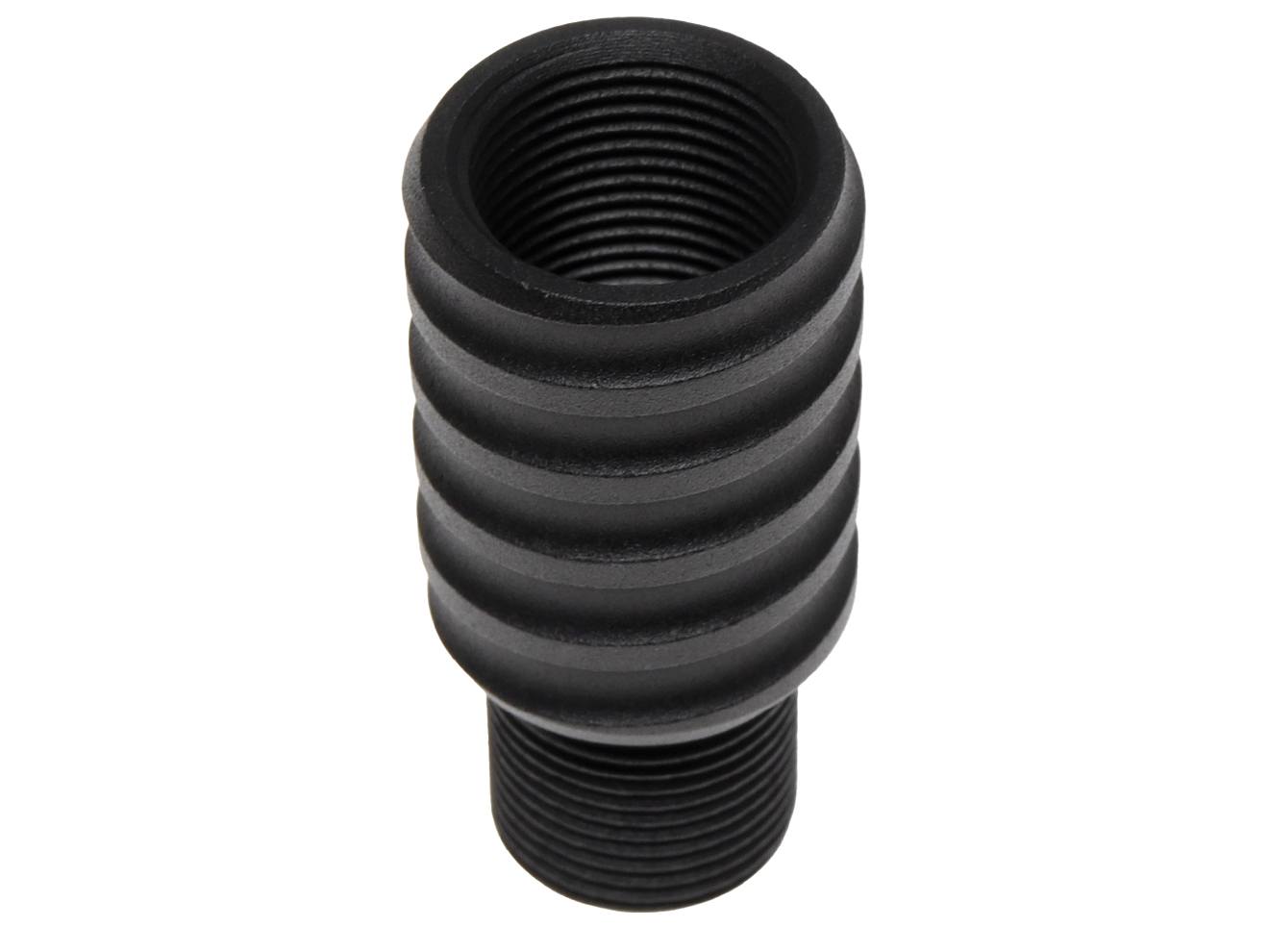 SLONG AIRSOFT バレルエクステンション 26mm 14mm逆ネジ/14mm逆ネジ [タイプ：A / B / C / D]