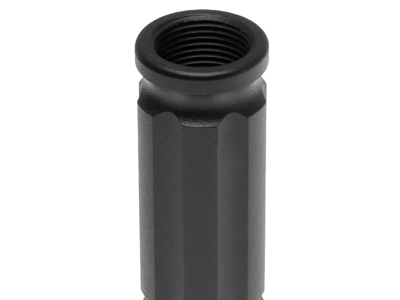 SLONG AIRSOFT バレルエクステンション 86mm 14mm逆ネジ/14mm逆ネジ [タイプ：A / B / C / D / E]