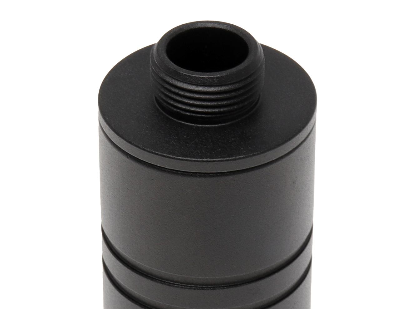 SLONG AIRSOFT ワイド サプレッサー バレルエクステンション 68mm 14mm逆ネジ/14mm逆ネジ [タイプ：フルート / プレーン]