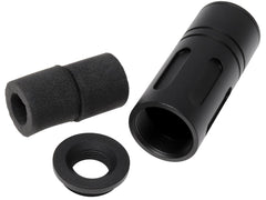 SLONG AIRSOFT ワイド サプレッサー バレルエクステンション 68mm 14mm逆ネジ/14mm逆ネジ [タイプ：フルート / プレーン]