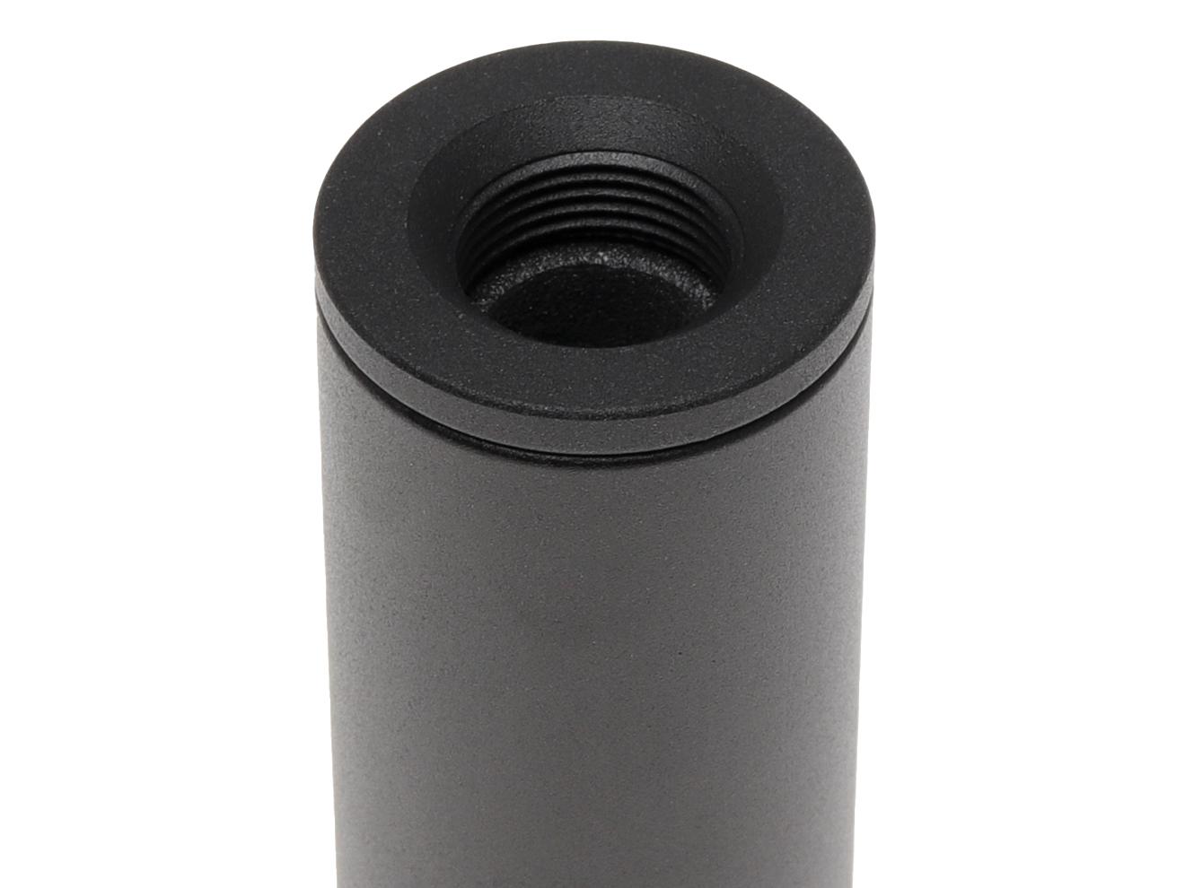 SLONG AIRSOFT ワイド サプレッサー バレルエクステンション 68mm 14mm逆ネジ/14mm逆ネジ [タイプ：フルート / プレーン]