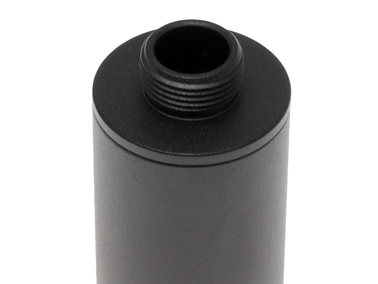 SLONG AIRSOFT ワイド サプレッサー バレルエクステンション 68mm 14mm逆ネジ/14mm逆ネジ [タイプ：フルート / プレーン]