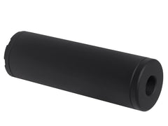 SLONG AIRSOFT ワイドホール ショートサプレッサー for 14mmCCW BK [デザイン：ディンプル / マーキング / スパイラルフルート / フルート]