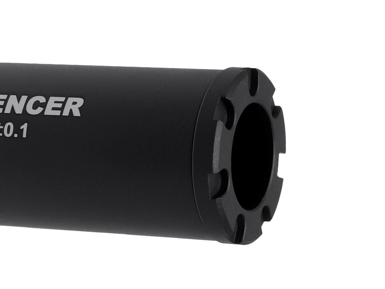SLONG AIRSOFT ワイドホール スナイパーサプレッサー for 14mmCCW [長さ：275mm / 225mm]