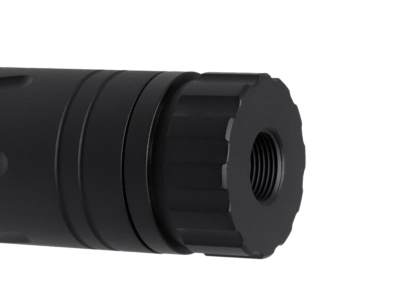 SLONG AIRSOFT ワイドホール スナイパーサプレッサー for 14mmCCW [長さ：275mm / 225mm]