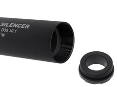 SLONG AIRSOFT ワイドホール スナイパーサプレッサー for 14mmCCW [長さ：275mm / 225mm]