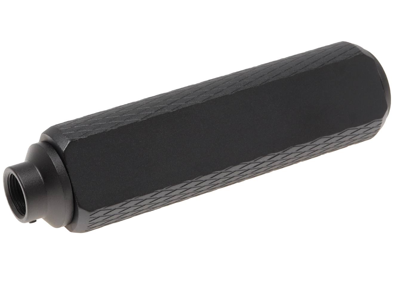 SLONG AIRSOFT 35mm*128mm アルミCNC サプレッサー for 14mmCCW [タイプ：A / B / C / D / E]