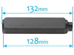 SLONG AIRSOFT 35mm*128mm アルミCNC サプレッサー for 14mmCCW [タイプ：A / B / C / D / E]
