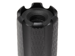 SLONG AIRSOFT 35mm*128mm アルミCNC サプレッサー for 14mmCCW [タイプ：A / B / C / D / E]