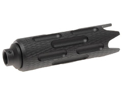 SLONG AIRSOFT 35mm*128mm アルミCNC サプレッサー for 14mmCCW [タイプ：A / B / C / D / E]