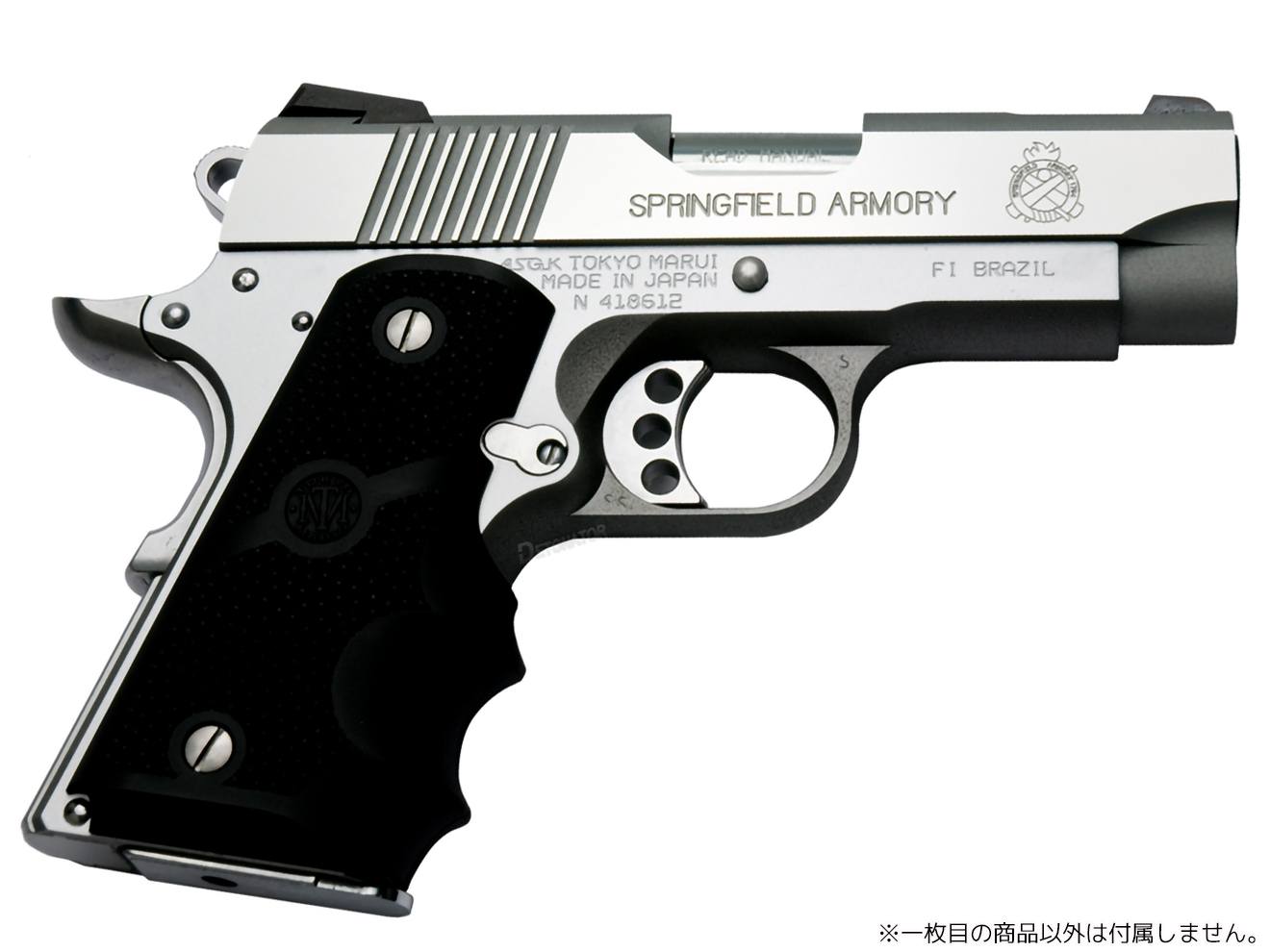 DETONATOR SFA V10 ULTRA COMPACT アルミスライドキット TM GBB V10用 [カラー：ブラック / シルバー]