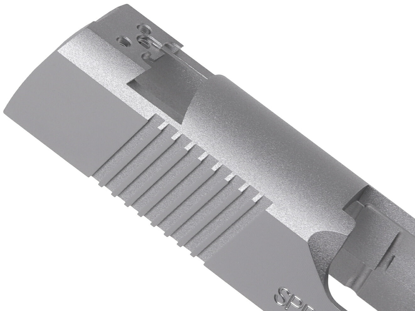 DETONATOR SFA V10 ULTRA COMPACT アルミスライドキット TM GBB V10用 [カラー：ブラック / シルバー]