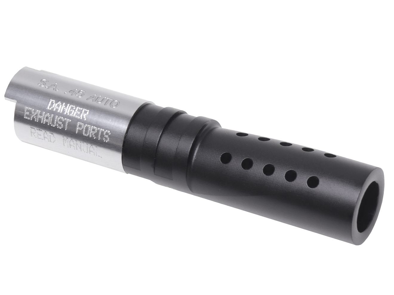 DETONATOR SFA V10 ULTRA COMPACT アルミスライドキット TM GBB V10用 [カラー：ブラック / シルバー]