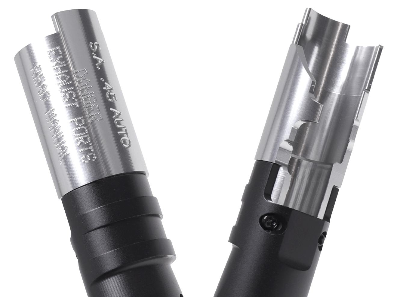 DETONATOR SFA V10 ULTRA COMPACT アルミスライドキット TM GBB V10用 [カラー：ブラック / シルバー]