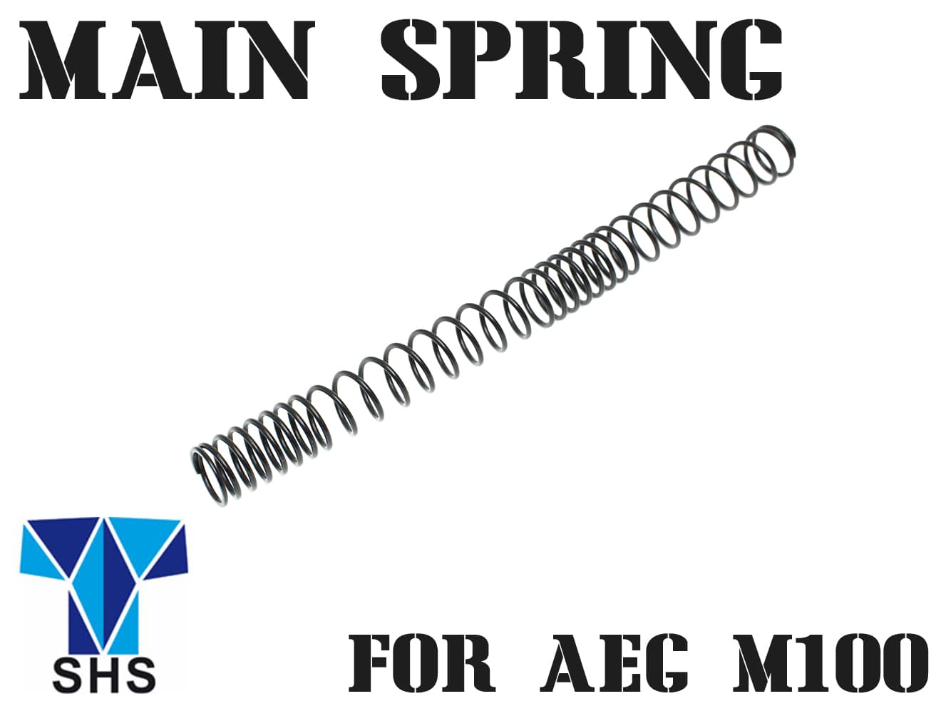 SuperShooter AEG強化不等ピッチスプリング [レート：M90 / M100 / M110 / M120 / M130 / M140 / M150 / M160 / M170 / M190]