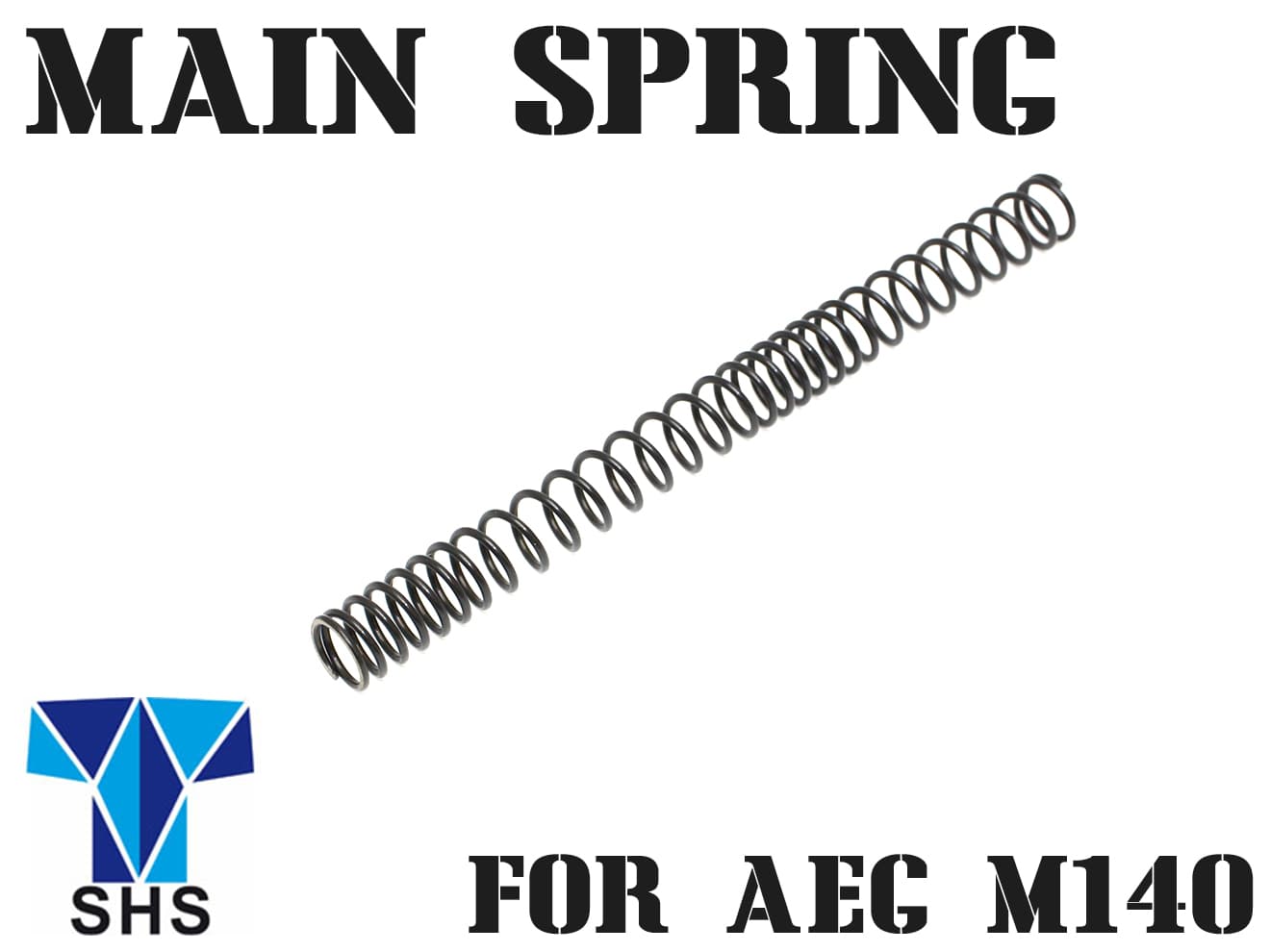 SuperShooter AEG強化不等ピッチスプリング [レート：M90 / M100 / M110 / M120 / M130 / M140 / M150 / M160 / M170 / M190]