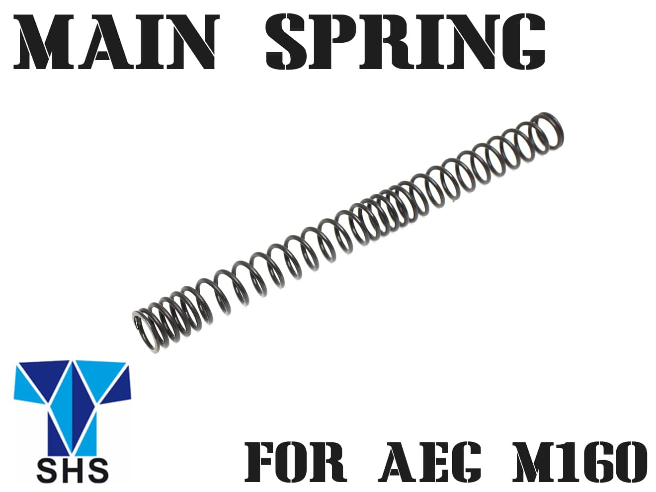 SuperShooter AEG強化不等ピッチスプリング [レート：M90 / M100 / M110 / M120 / M130 / M140 / M150 / M160 / M170 / M190]