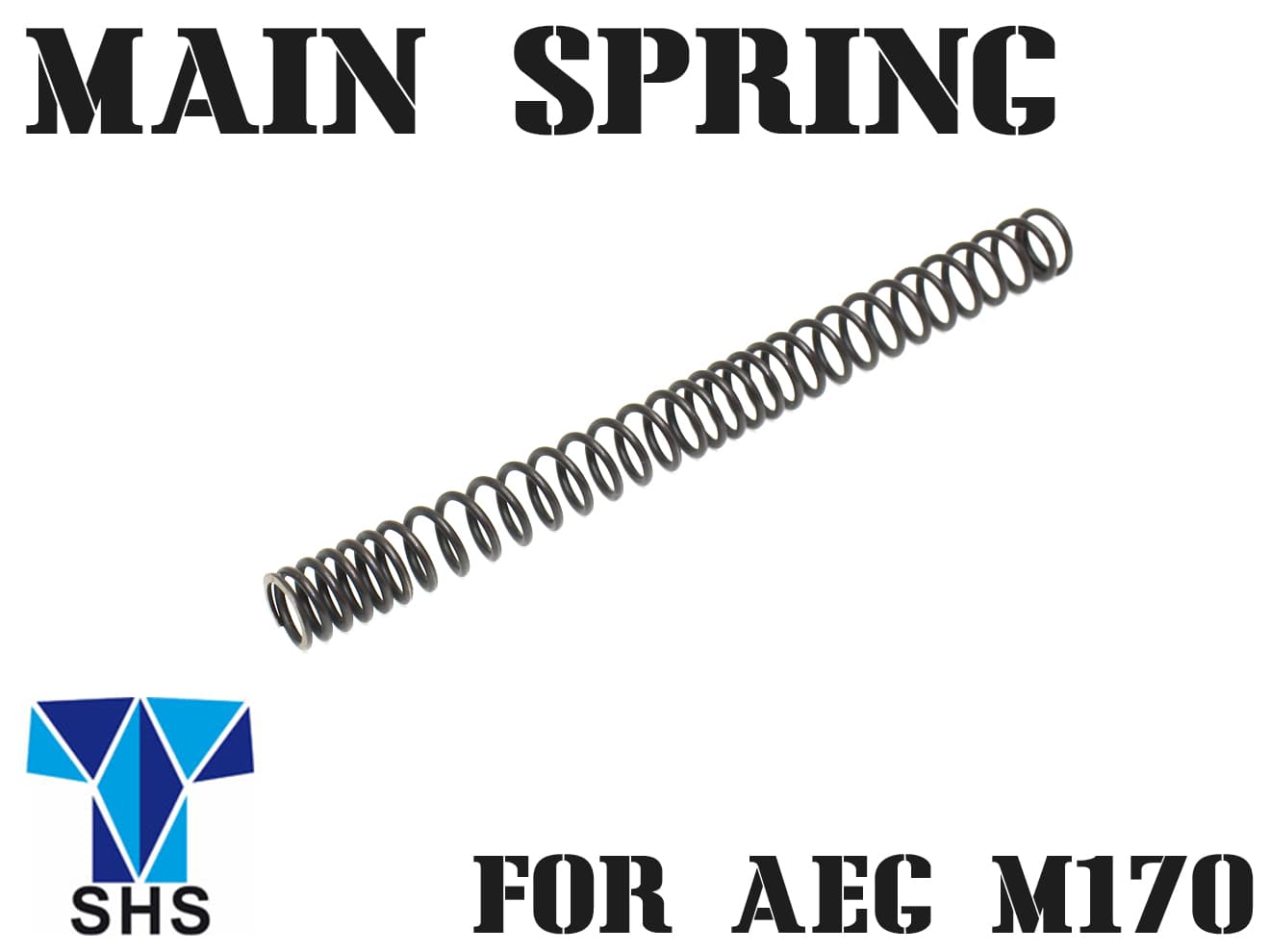 SuperShooter AEG強化不等ピッチスプリング [レート：M90 / M100 / M110 / M120 / M130 / M140 / M150 / M160 / M170 / M190]