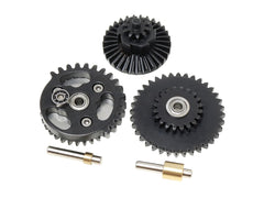 Super Shooter CNCギア 3点セット ベアリングVer [ギア比：13：1ハイスピード / 16：1ハイスピード / 18：1スタンダード]