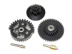 Super Shooter CNCギア 3点セット ベアリングVer [ギア比：13：1ハイスピード / 16：1ハイスピード / 18：1スタンダード]