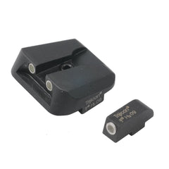 DETONATOR Trijicon フロント&リアスチールサイト マルイ GBB [タイプ・適合：SP-01・XDM / GL-11・GLOCK / GL-01・GLOCK / GL-201・GLOCK / HK-11・HK45 / HK-08・USP / SG-01・P226]