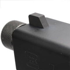 DETONATOR HEINIE Slant Proタイプ フロント&リアスチールサイト マルイGBB [適合：XDM / GLOCK / HK]