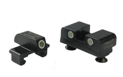 DETONATOR Trijicon フロント&リアスチールサイト マルイ GBB [タイプ・適合：SP-01・XDM / GL-11・GLOCK / GL-01・GLOCK / GL-201・GLOCK / HK-11・HK45 / HK-08・USP / SG-01・P226]