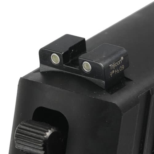 DETONATOR Trijicon フロント&リアスチールサイト マルイ GBB [タイプ・適合：SP-01・XDM / GL-11・GLOCK / GL-01・GLOCK / GL-201・GLOCK / HK-11・HK45 / HK-08・USP / SG-01・P226]