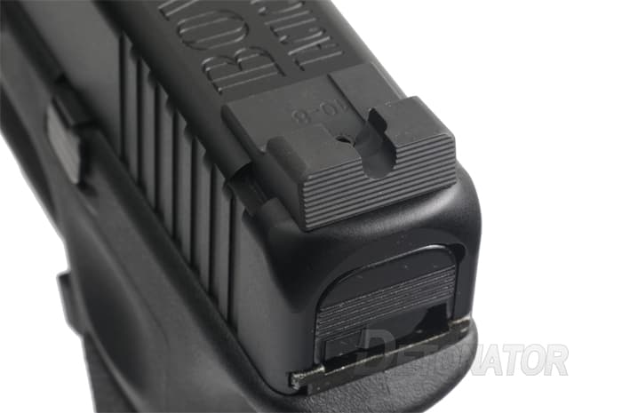 DETONATOR 10-8タイプ フロント&リアスチールサイト [適合：MEU / GLOCK / M&P9]