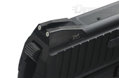 DETONATOR Trijicon フロント&リアスチールサイト マルイ GBB [タイプ・適合：SP-01・XDM / GL-11・GLOCK / GL-01・GLOCK / GL-201・GLOCK / HK-11・HK45 / HK-08・USP / SG-01・P226]